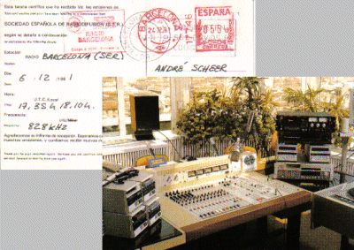 QSL von Radio Barcelona