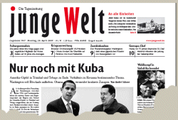 junge Welt, 20. April 2009