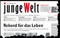 junge Welt, 4. Januar 2011