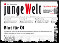 junge Welt, 20. April 2011