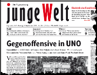 junge Welt, 9. September 2011