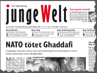 junge Welt, 21. Oktober 2011