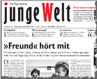 junge Welt, 3. September 2013