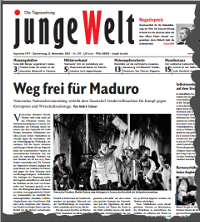 junge Welt, 21. November 2013