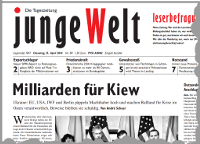 junge Welt, 15. April 2014