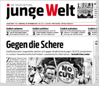 junge Welt, 20. Oktober 2014