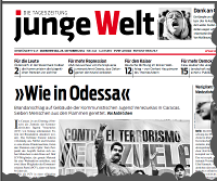 junge Welt, 23. Oktober 2014