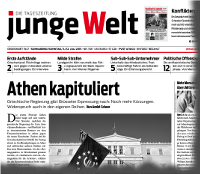 junge Welt, 11. Juli 2015