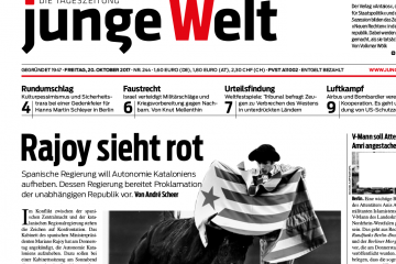 junge Welt, 20. Oktober 2017