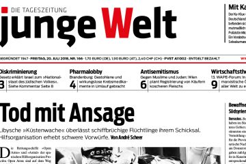 junge Welt, 20. Juli 2018