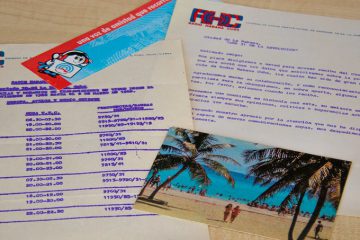 Ende der 80er Jahre noch analog: Post an den Autor von Radio Habana Cuba